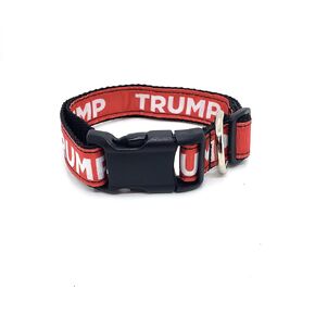 Trump Themed Dog Collars Adjustable 2 Sizes Made in USA!!