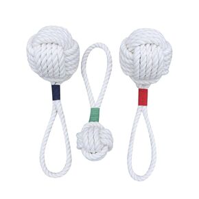 Nautical Knot Ball Cotton Rope Dog Toy