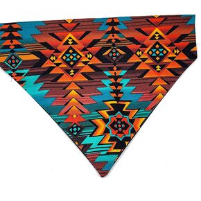 Native American Style Over the Collar Dog Bandana That Slips onto Their Existing Collar Size Small