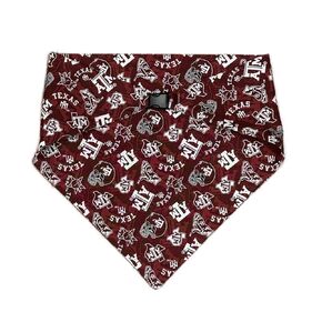 Texas University Dog Bandana (Large)