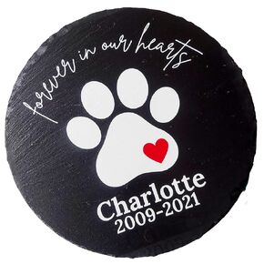 Pet Memorial Stone, Dog Memorial Stone, Pet Grave Marker, Dog Headstone Personalized, Pet Headstone, Loss of Dog Memorial Sympathy Gift