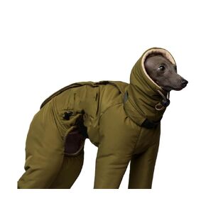 Italian greyhound coat,Sheep fleece jumpsuit, whippet Warm dog Cotton clothing (XX-Large)
