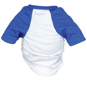 | Baseball Raglan Dog Jersey: Play Ball in Style!