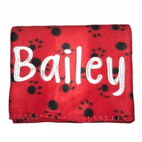 Dog Blanket, Personalized Blanket, Personalized Dog Blanket, Pet Blanket, Dog Gift, Pet Gift, Dog Accessories, ferret blanket, guinea pig