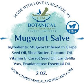 Mugwort Salve (Artemisia vulgaris) (4 OZ.)