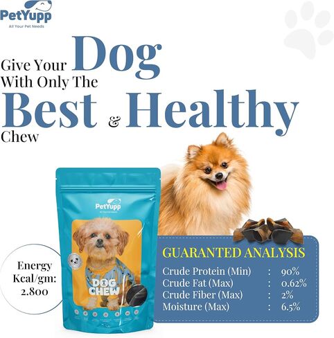 Water Buffalo Hooves for Dogs | Pack of 10 | All Natural, High Protein, Low Fat & Easy to Digest Dog Chews for Large Dogs & Aggressive Chewers | Promotes Dental Health & Chewing Excersice in Kuwait