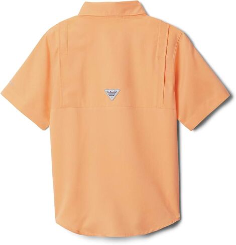 Columbia Youth Boys Tamiami Short Sleeve Shirt, Sandalwood Pink, Medium in Saudi Arabia