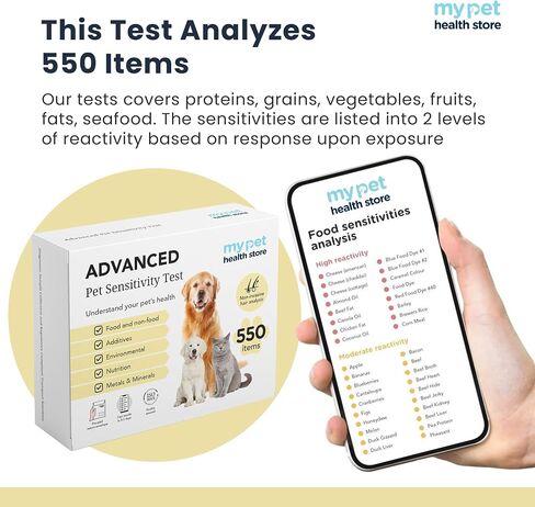 اختبار مسببات الحساسية المتقدمة - اختبار الحساسية للحيوانات الأليفة في المنزل | 550 عنصر | نتائج سريعة | مجموعة الشعر غير الغازية | الغذاء والبيئة والمواد الغذائية والمعادن | جميع السلالات والأعمار in Saudi Arabia