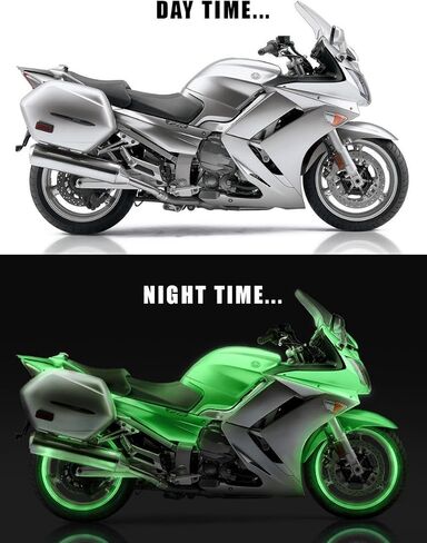 VViViD Green Glow in The Dark Car Wrap Vinyl 5ft x 3ft Roll with Bubble and Air Free Channel Tech DIY in Kuwait