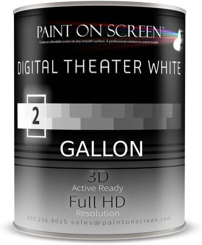 Projection Screen Paint - G001 - Radiant White in Saudi Arabia