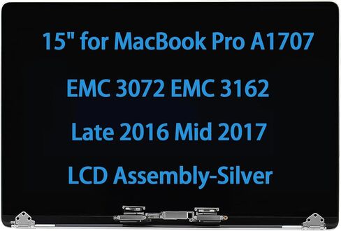 16" Screen Replacement Compatible with MacBook pro A2141 EMC 3347 2019 LCD Screen Replacement Display Assembly MVVL2LL/A MVVM2LL/A 661-14200 (Silver) in Saudi Arabia