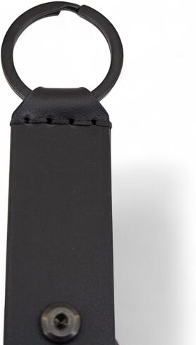 علبة جلدية لـ Yubikey 5 NFC و 5C NFC ، واقي يوبيكو ، ومفتاح أمان تغطية الوجه ، وحامل مفاتيح مع حلقة معدنية ، 9 ألوان (أزرق) in Saudi Arabia