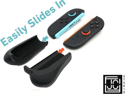راحة شعر قبضة ل Nintendo Switch 2 Joy Cons 2 | شريحة ضئيلة وسميكة على | بيئة العمل المليئة بالألعاب ذات النمط المحكم بواسطة JCSFY (زوج نحيف) in Kuwait