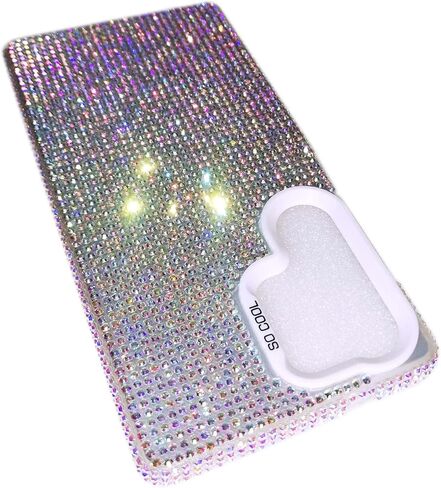 for Bling Rhinestone Samsung Galaxy S25 Ultra Case - Over 2000 High Quality Hand Glued Sparkle Diamond Case Compatible with Samsung Galaxy S25 Ultra in Saudi Arabia