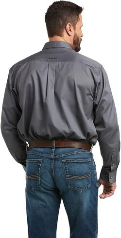 ARIAT Men's MNS Team Logo Twill CLSSC LSQUIET, Quiet Shade, XX-Large Tall in Saudi Arabia