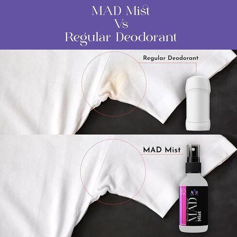 The 3 Ingredient Deodorant for Her | Aluminum Free Deodorant Spray for Women | Hypoallergenic and Paraben Free for Sensitive Skin | Non-aerosol Whole Body Spray | Vanilla & Caramel | 4 oz in Kuwait