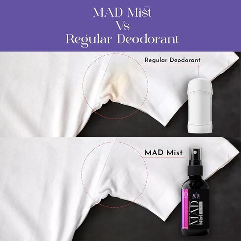 The 3 Ingredient Deodorant for Her | Aluminum Free Deodorant Spray for Women | Hypoallergenic and Paraben Free for Sensitive Skin | Non-aerosol Whole Body Spray | Vanilla & Caramel | 4 oz in Kuwait