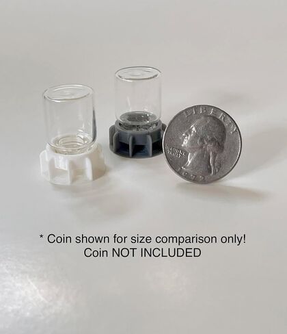2mL SET OF 6 Water Feeders, 3D printed for Ant farms Ants Queen Small species colony (Gray) in Saudi Arabia