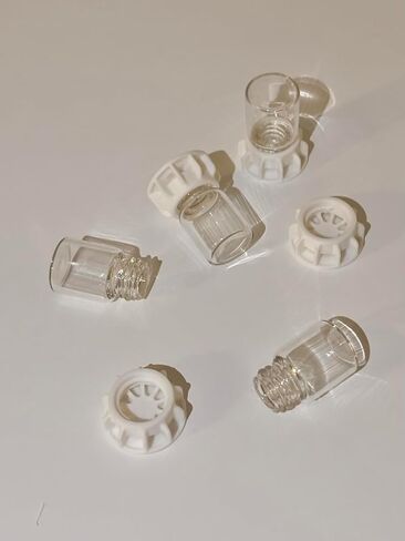 2mL SET OF 6 Water Feeders, 3D printed for Ant farms Ants Queen Small species colony (Gray) in Saudi Arabia
