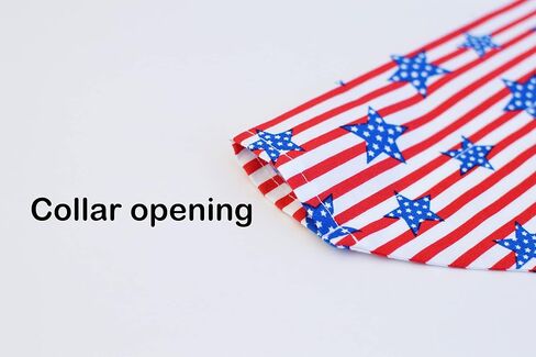الوطنية في الرابع من يوليو على Bandana الكلب اليطاني ، الأحمر والأبيض والأزرق زلة في يوم الاستقلال للحيوانات الأليفة (النجوم على خطوط ، صغيرة) in Kuwait