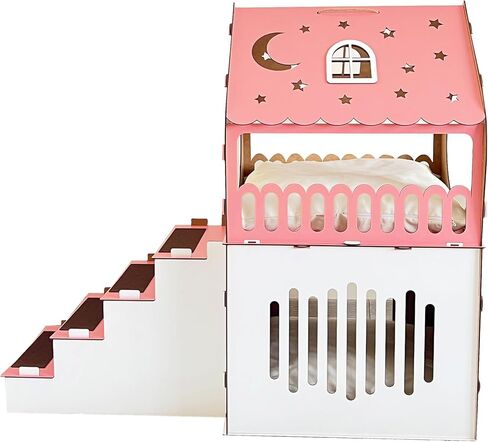 Modern Rabbit House, Indoor Rabbit Castle, Rabbit Furniture, Extra Large Rabbit House, Rabbit Bed, Bungalow Rabbit House, Rabbit Hutch, Indoor cat house, Wooden cat house, Two storey cat castle, Cat furniture, Outdoor cat shelter, Cat playground, Cute cat in Saudi Arabia