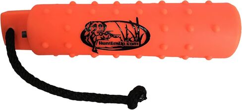 Dog Bumpers - Standard Plastic Training Bumper with Throw Rope - Retrieving Dummy for Duck Dog Hunting - Highly Visible Float Toy in Orange in Saudi Arabia