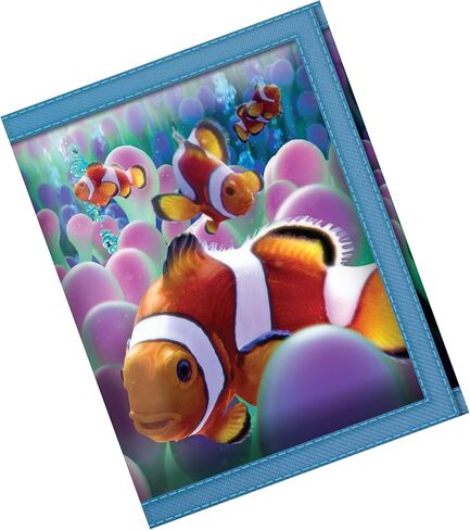 3D LiveLife Wallets - Penguin Plunge from Deluxebase. Lenticular 3D Ocean Wallet. Cash, coin and card holder with artwork licensed from renowned artist Michael Searle in Saudi Arabia
