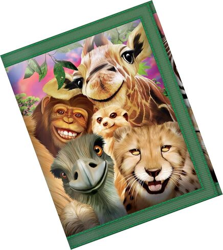 3D LiveLife Wallets - Penguin Plunge from Deluxebase. Lenticular 3D Ocean Wallet. Cash, coin and card holder with artwork licensed from renowned artist Michael Searle in Saudi Arabia