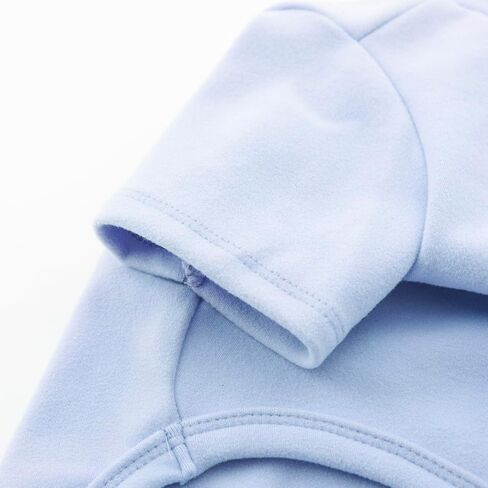 Dog Hoodie Grandmas Little Cub Hoodie Sweater Winter Dog Hoodie Warm Small Dog Sweatshirts Cotton Coat for Dogs(pink blue 9m) in Saudi Arabia