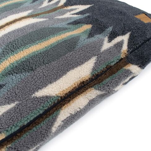Pendleton Berber Napper Dog Bed - Wyeth Trail Oxford, XL in Kuwait