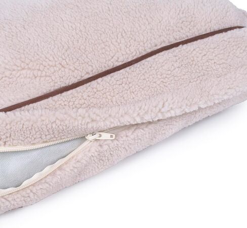 Pendleton Berber Napper Dog Bed - Wyeth Trail Oxford ، XL in Kuwait