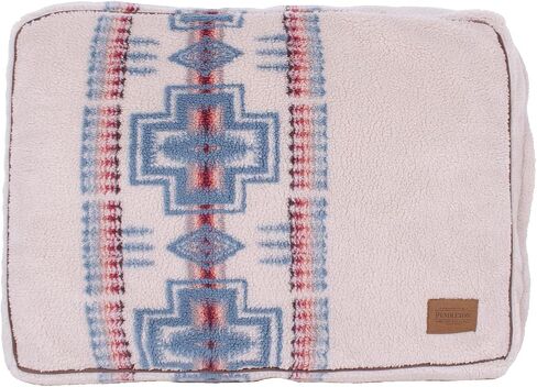 Pendleton Berber Napper Dog Bed - Wyeth Trail Oxford ، XL in Kuwait