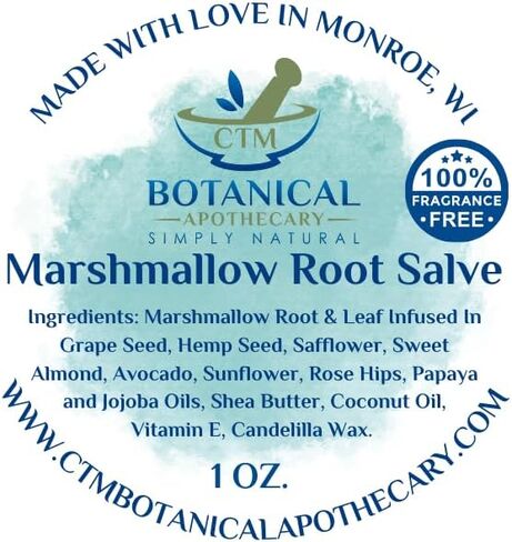 Marshmallow Root Salve (1 OZ., Essential Oil Free) in Saudi Arabia