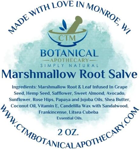 Marshmallow Root Salve (1 OZ., Essential Oil Free) in Saudi Arabia