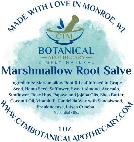 Marshmallow Root Salve (1 OZ., Essential Oil Free) in Saudi Arabia