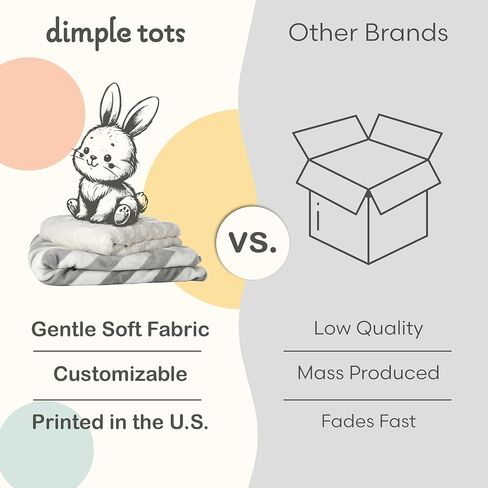 Personalized Blankets for Girls and Boys - Soft, Plush, Lightweight Baby White Blanket, Blanket Name Personalized Baby, Customize Baby Blanket, Teddy Bear Blanket, Baby Blankets for Boys in Saudi Arabia