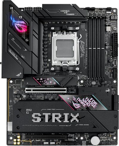 اللوحة الأم للألعاب ASUS ROG Strix B550-E Gaming AMD AM4 الجيل الثالث Ryzen ATX-PCIe 4.0، NVIDIA SLI، WiFi 6، 2.5 جيجا بايت LAN، 14+2 مراحل طاقة، USB 3.2 Type-C in Saudi Arabia