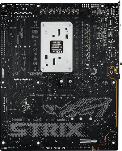 اللوحة الأم للألعاب ASUS ROG Strix B550-E Gaming AMD AM4 الجيل الثالث Ryzen ATX-PCIe 4.0، NVIDIA SLI، WiFi 6، 2.5 جيجا بايت LAN، 14+2 مراحل طاقة، USB 3.2 Type-C in Saudi Arabia