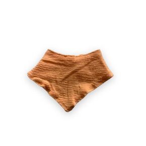 Baby Peach Muslin Snap Closure Bandana Dribble Bib
