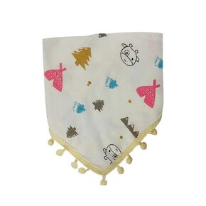 Bibdana, Bandana Bib Baby Boy or Girl, 100% Cotton bib for Drool or Dribble with Outdoor Design