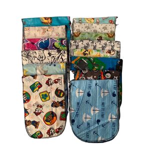 Flannel baby burp cloth, double sided burp rags, baby shower gift, handmade baby wipe, soft and washable, varous styles and prints