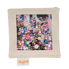 Sensory Toy with Bells, Balls, and Sequins for Sensory Needs, Reggio Emilia Inspired