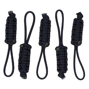 BubbasGarageTv - Large Heavy Duty Paracord Zipper Pulls (Red) in Kuwait