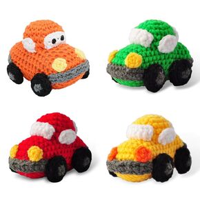 Car Toy Crochet Doll Handmade Amigurumi Plush Toy VAC (Green)