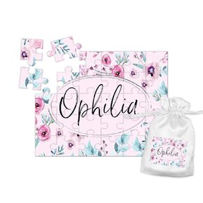 Personalized Girl Name Puzzle Gift For Kids