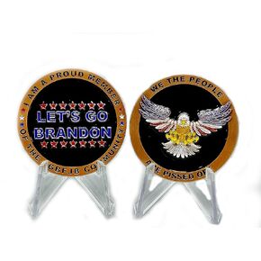 Let's Go Brandon Challenge Coin