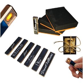 customizable Electric USB Rechargeable windproof Lighter with Slide Mechanism, Flameless Spiral Design,With your Name Personalized gift,Valentines Day Gifts for Men Him Her Boyfriend