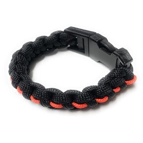 Thin Orange Line Handmade Paracord Bracelet Search and Rescue