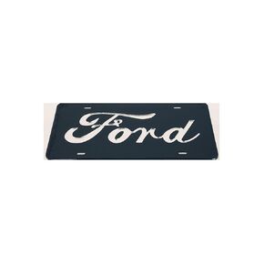 F.O.R.D Custom Mirror Laser Cut Inlaid Acrylic License Plate Personalized Vanity Auto Tag
