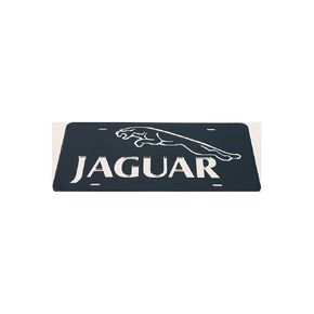Jaguar مخصص المرآة ليزر قطع لوحة الترخيص الاكريليك مرصع